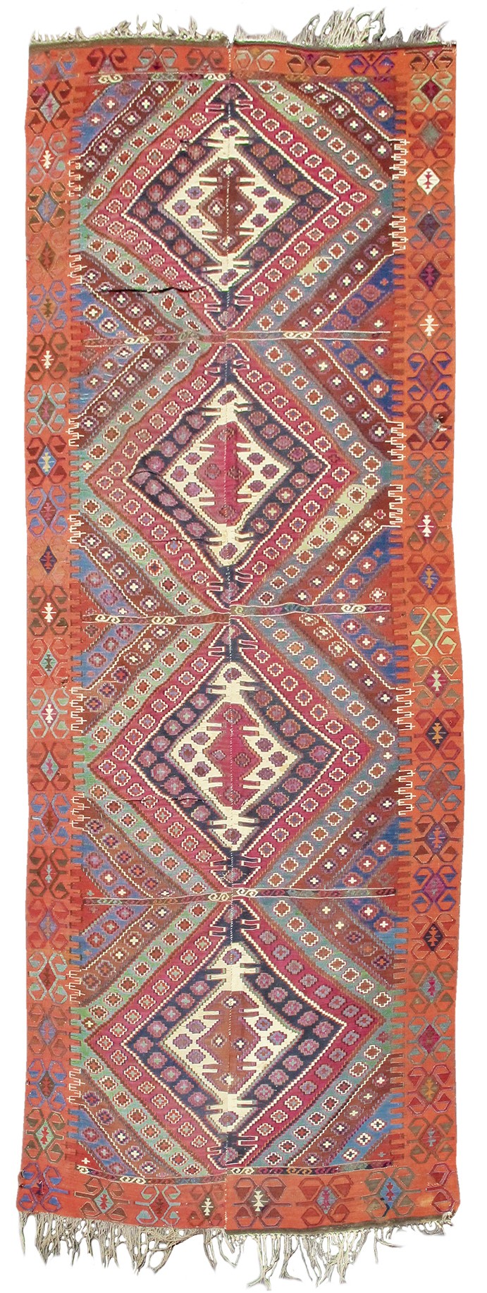 Traditional handwoven runner